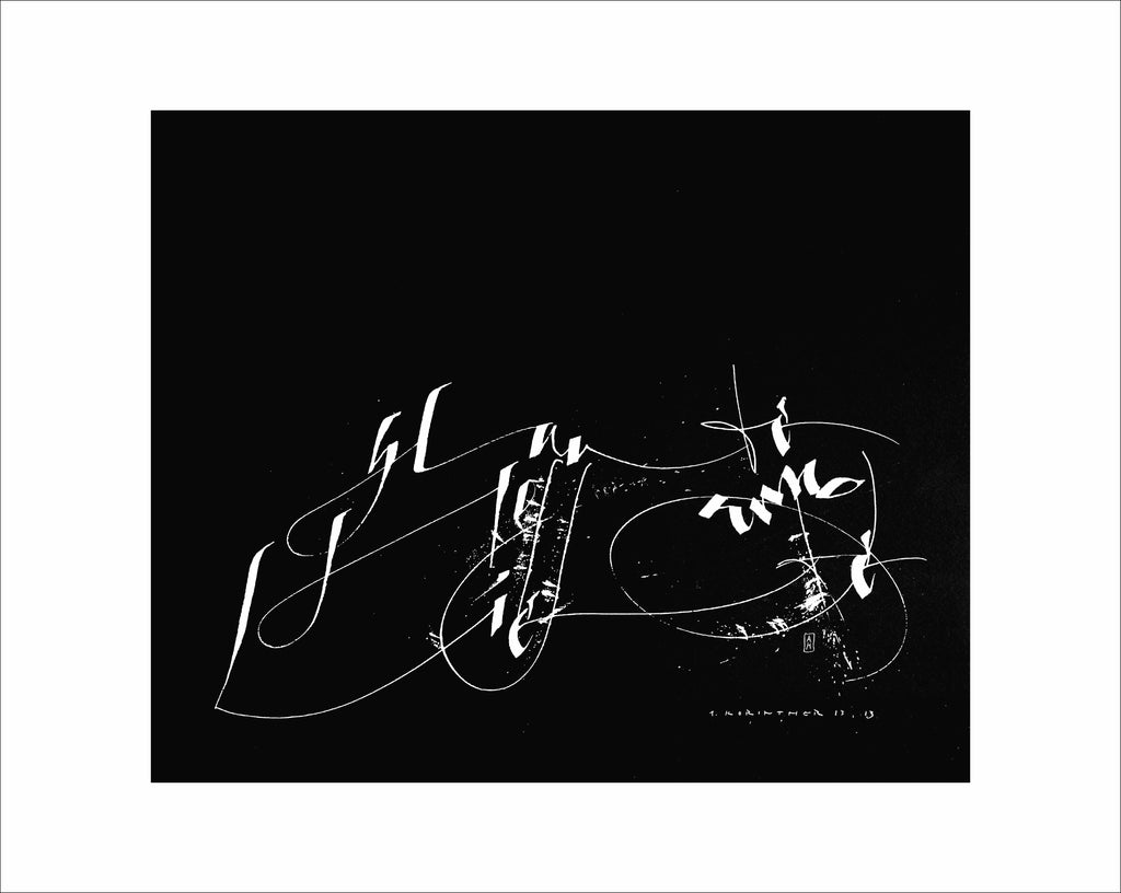 Wandbild, 32 x 27 cm, Glaube Hoffnung Liebe, Fine Art Print, Giclée Druck, Wandbilder christlich, moderne christliche Kunst, Kalligrafie, Kalligraphie